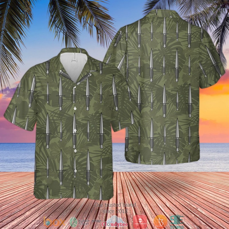 Royal Navy 820 Naval Air Squadron HMS Queen Elizabeth And AgustaWestland Merlin HM2 Hawaiian Shirt