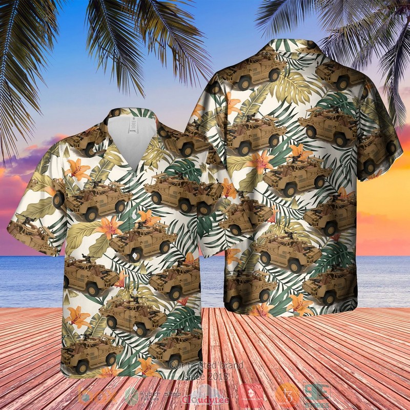 Royal Marines Hippo BRV Hawaiian Shirt