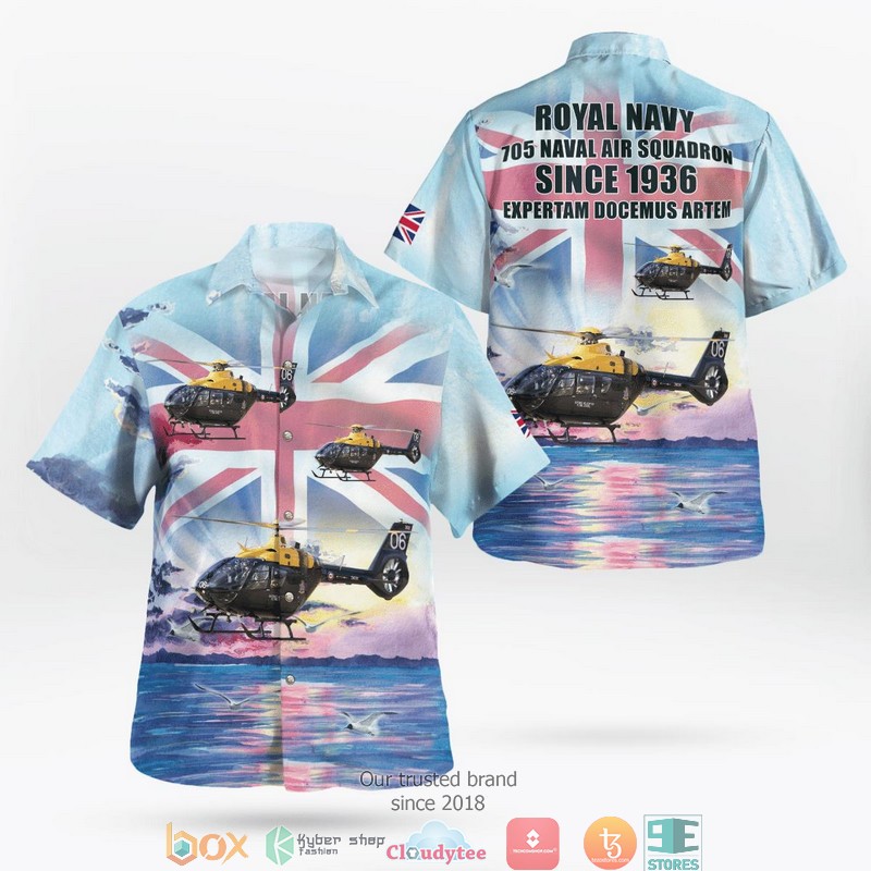 Royal Marines LCU Mk 10 Hawaiian Shirt, Short