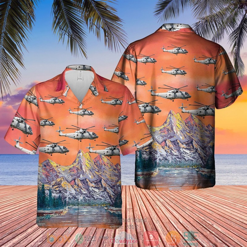 Royal Navy Daring Class TYPE 45 DESTROYER Island Hawaiian Shirt, Short