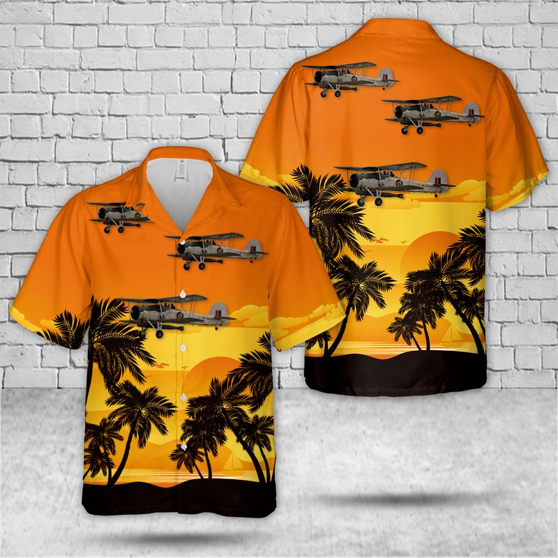 Royal Netherlands Air Force Agusta AB-412SP Grifone SAR Hawaiian Shirt