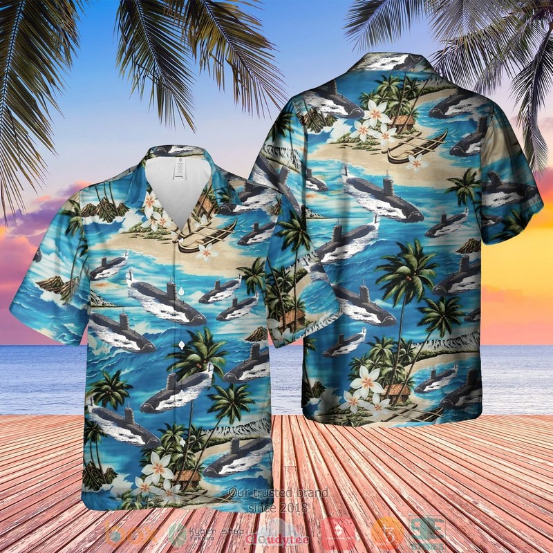 Royal Navy MERLIN MK2 Hawaiian Shirt