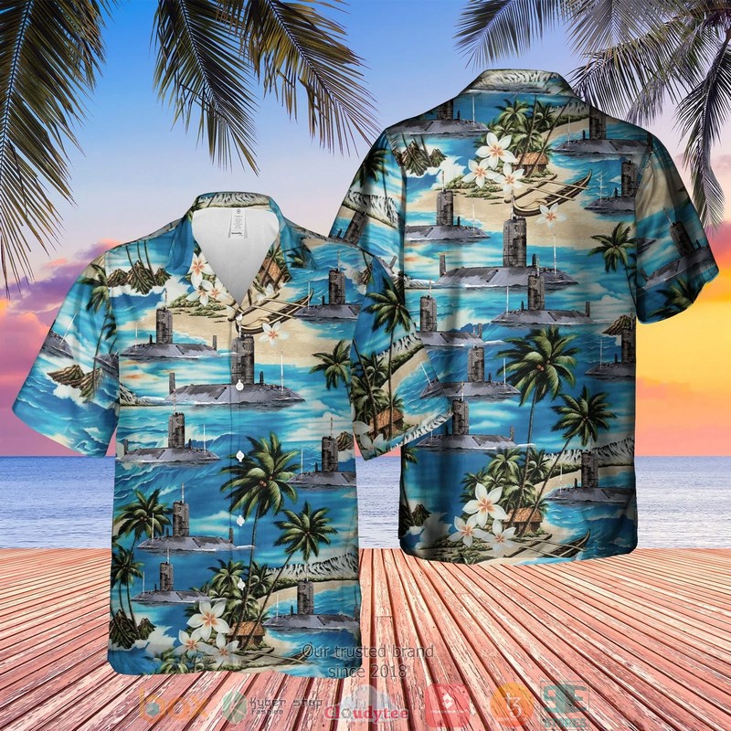 Royal Navy Police Ford Mondeo IRV Hawaiian Shirt