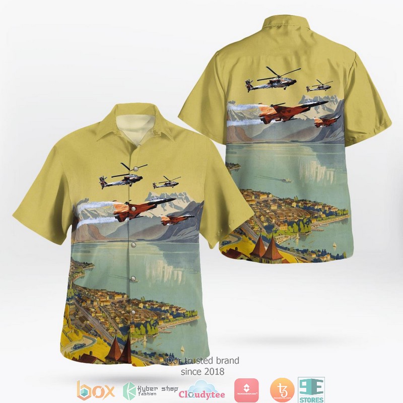 Royal Netherlands Air Force F-16AM J-512 Hawaiian Shirt