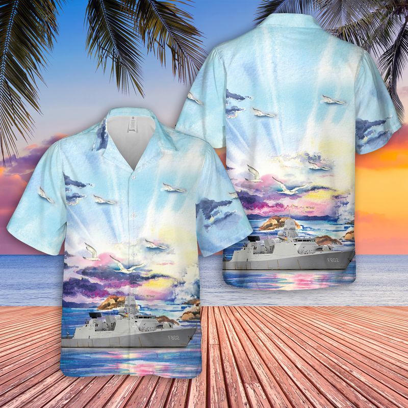 Royal Netherlands Navy HNLMS Holland P840 Hawaiian Shirt