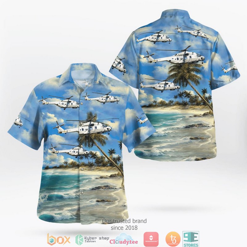 Royal Netherlands Navy Breguet BR-1150 Atlantic Hawaiian Shirt