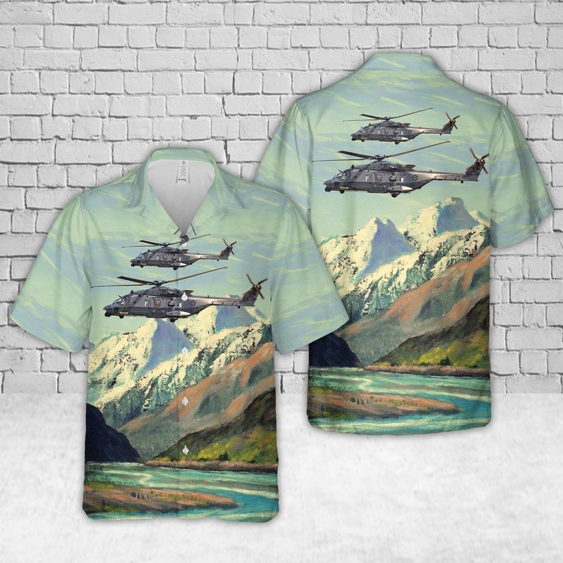 Royal New Zealand Air Force Lockheed P-3K Orion Hawaiian Shirt