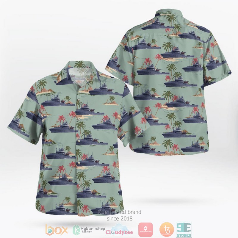 Royal Netherlands Navy Lockheed P2V-7S Neptune 3D Hawaii Shirt