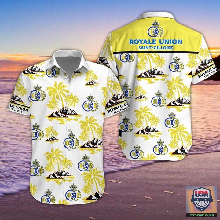 Royale Union Saint-Gilloise Les Unionistes Hawaiian Shirt