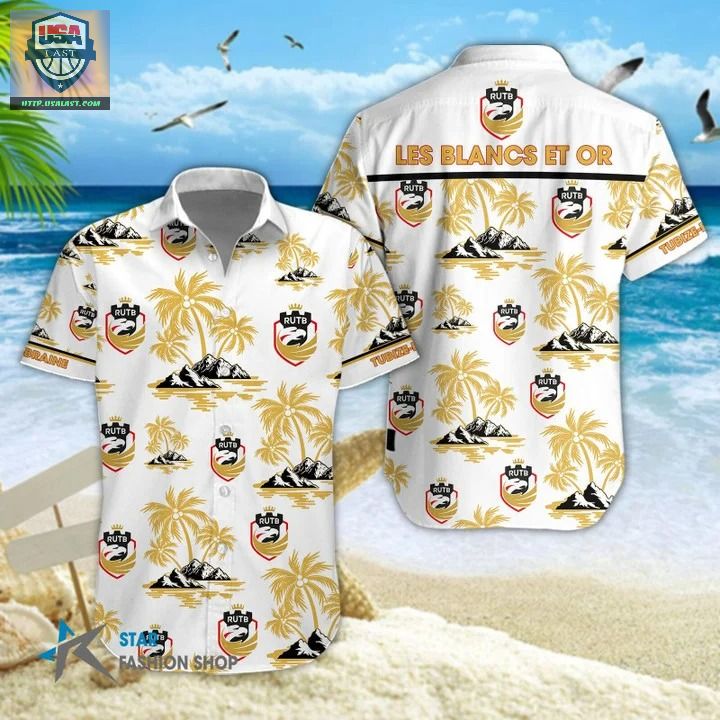 Rugby Club Vannes Coconut Hawaiian Shirt