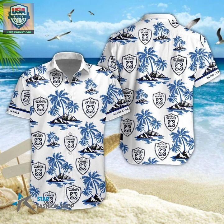 Royale Union Tubize-Braine Les Blancs Et Or Hawaiian Shirt