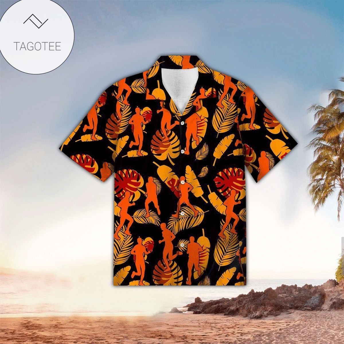 Running Aloha Shirt Hawaiian Shirt For Running Lovers