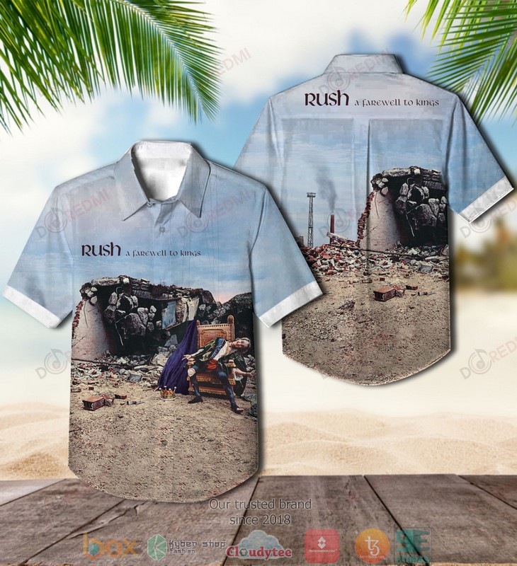 Rush 2112 Short Sleeve Hawaiian Shirt