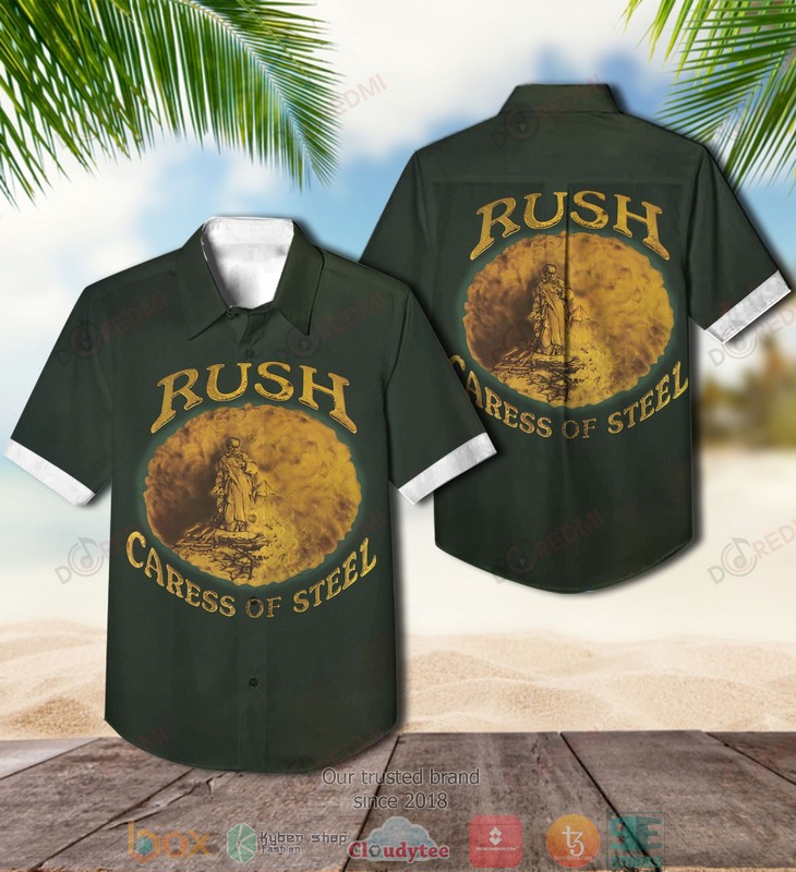 Rush A Farewell to Kings Short Sleeve Hawaiian Shirt