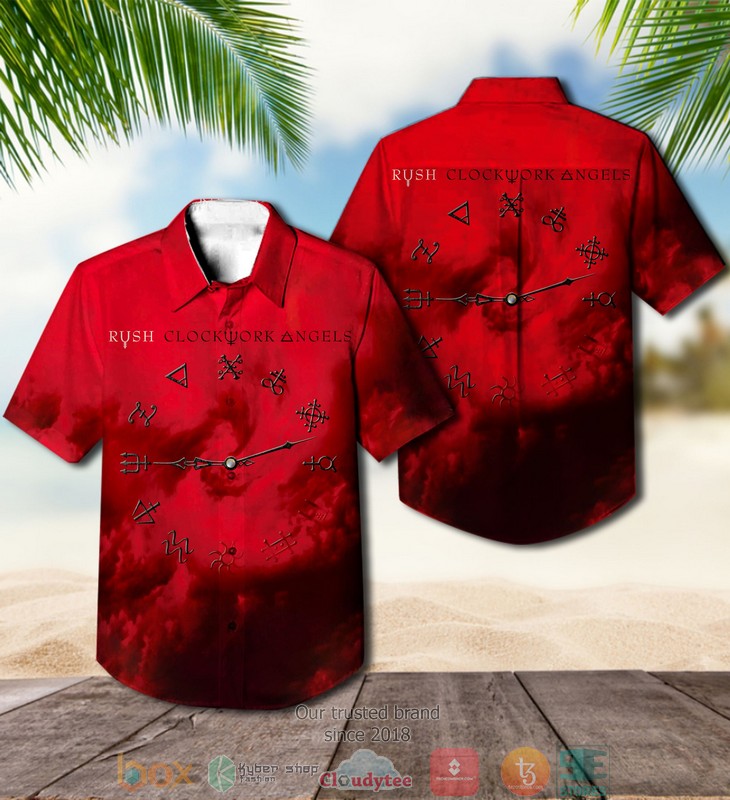 Rush Band Fly By Night Hawaiian Shirt