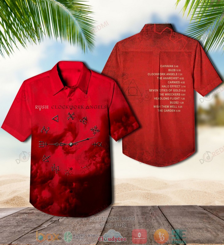 Rush Band Fly By Night Hawaiian Shirt