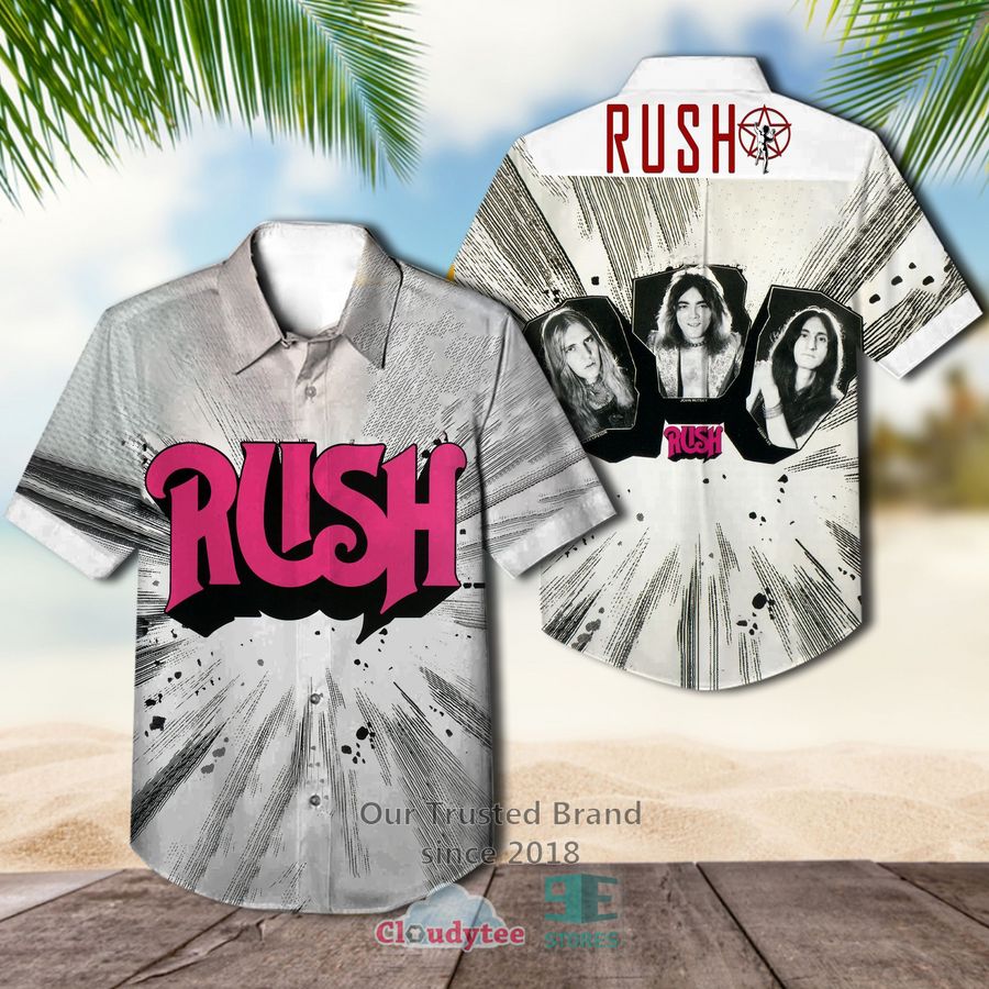 Rush Band Signals Album Hawaiian Shirt