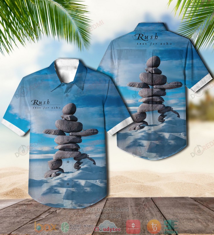 Rush Band Hemispheres Hawaiian Shirt