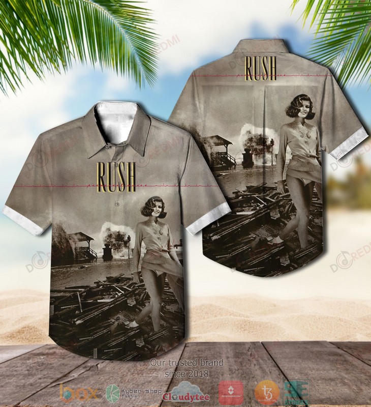 Rush Permanent Waves Hawaiian Shirt