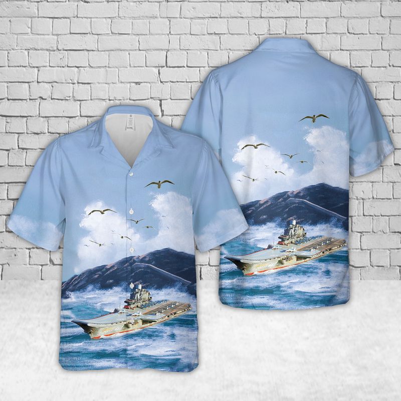 Russia Russian Navy Russian Battlecruiser Pyotr Velikiy 099 Of The Kirov Class Hawaiian Shirt