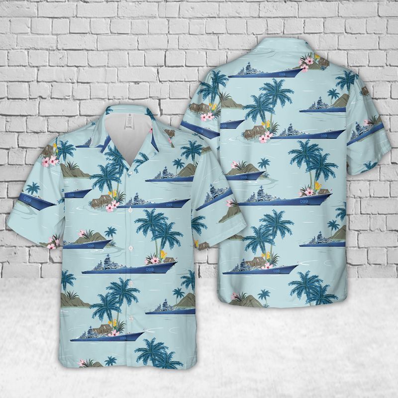 Russia Russian Navy Russian Aircraft Carrier Admiral Kuznetsov 063 Hawaiian Shirt