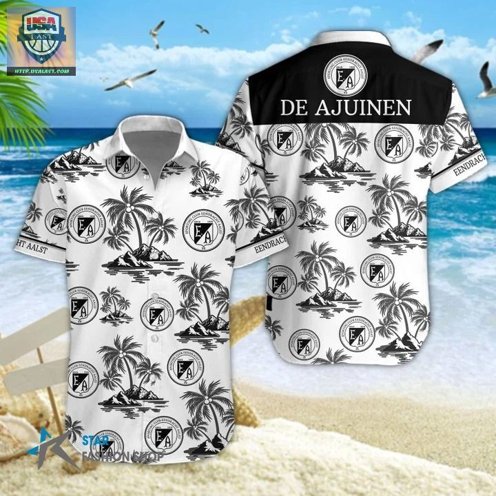 S.C. Eendracht Aalst Football Club Hawaiian Shirt