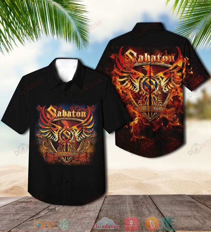 Sabaton Heroes on Tour Short Sleeve Hawaiian Shirt