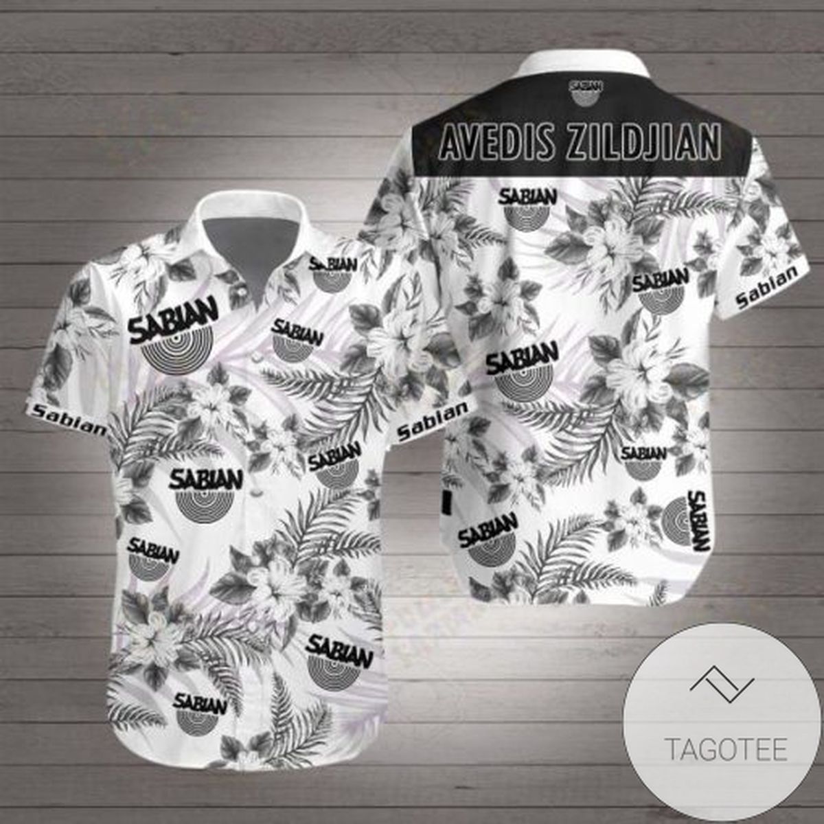 Sabian Avedis Zildjian Hawaiian Shirt