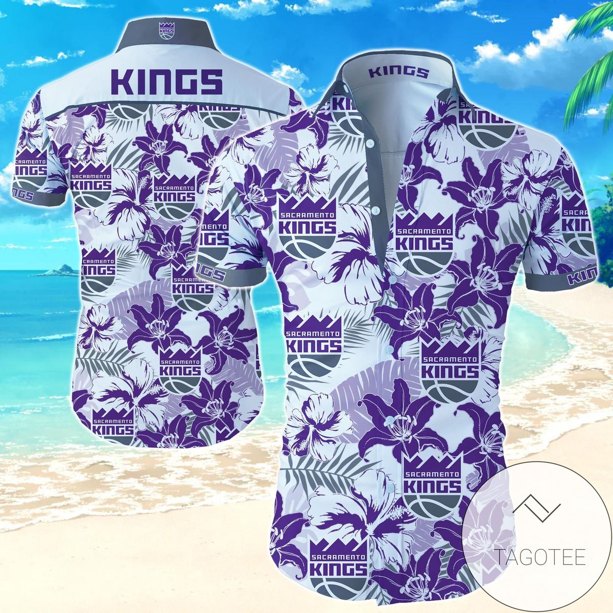 Sacramento Kings Hawaii Fit Body Shirt