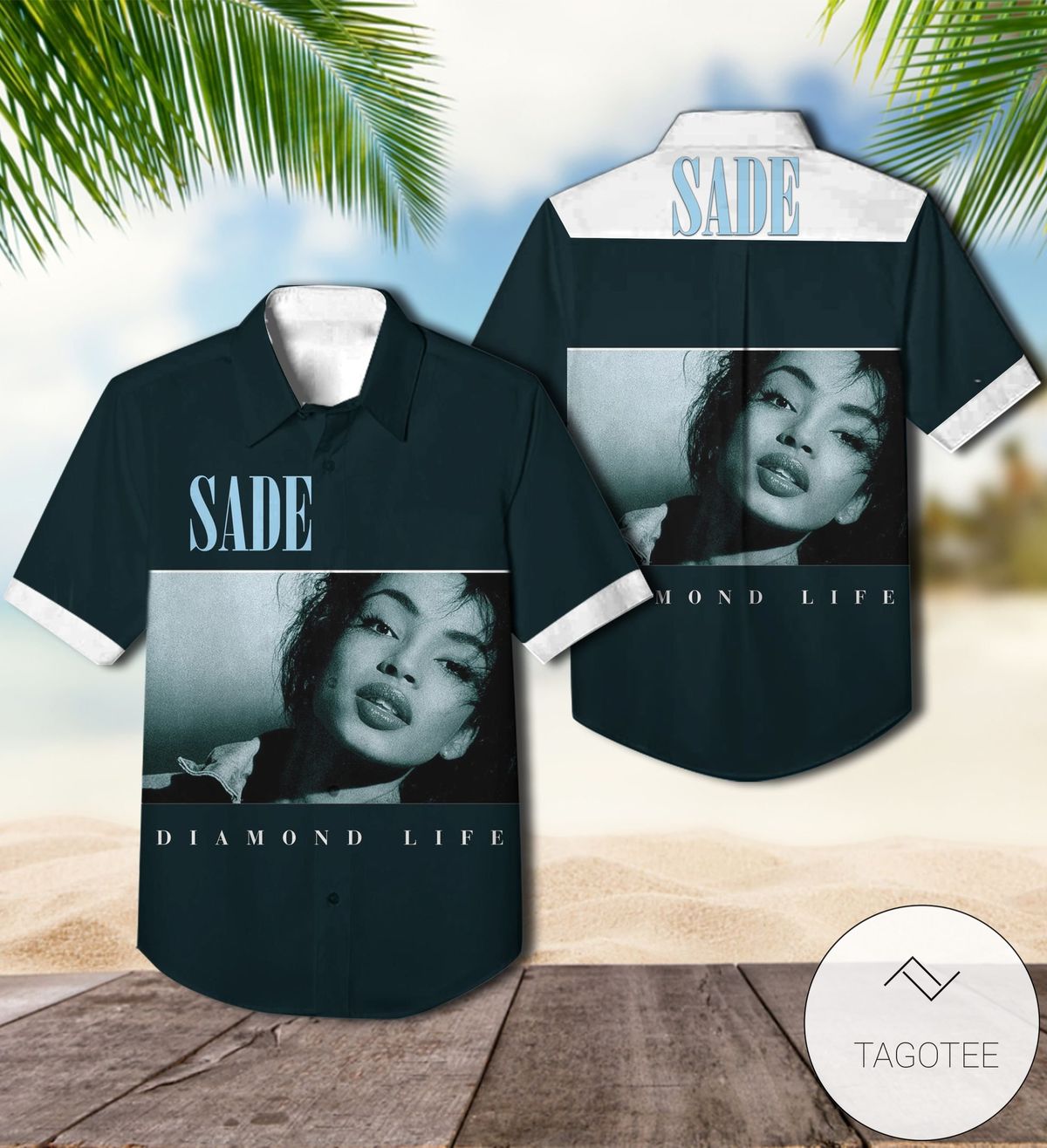 Sade Love Deluxe Album Cover Hawaiian Shirt