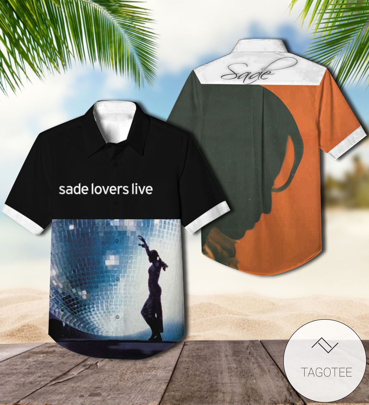 Sade Love Deluxe Album Cover Hawaiian Shirt