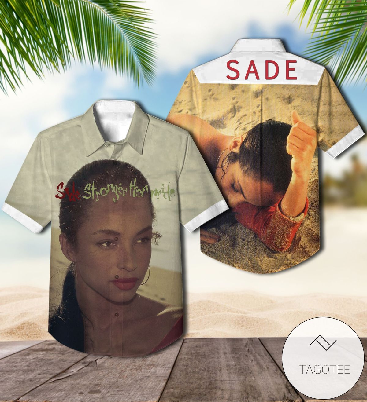 Sade Soldier Of Love Album Cover Hawaiian Shirt