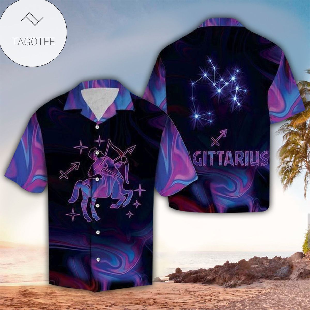 Sagittarius Apparel Sagittarius Button Up Shirt