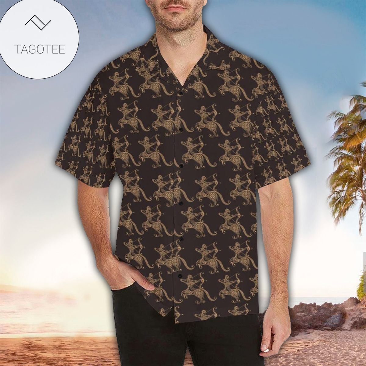 Sagittarius Hawaiian Shirt Perfect Sagittarius Clothing