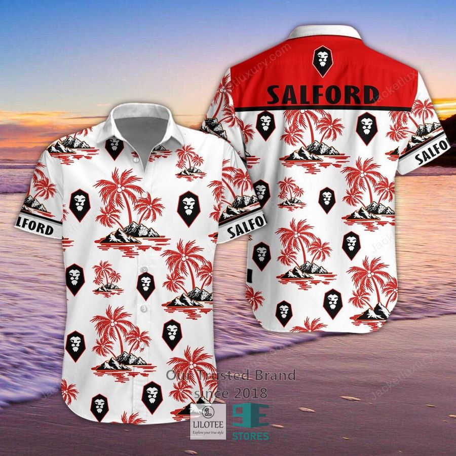 Salford City Hawaiian Shirt