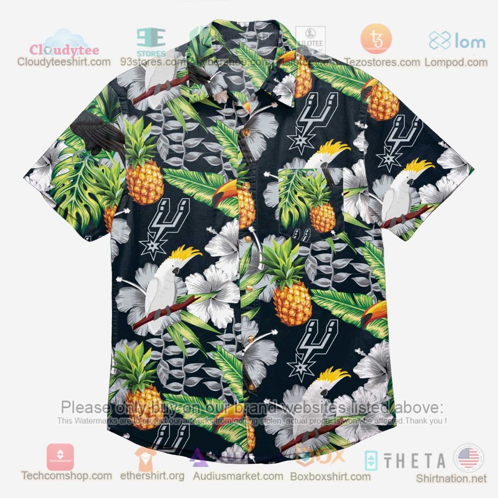 San Diego Padres Bahama Coconut Point Island Button-Up Hawaiian Shirt