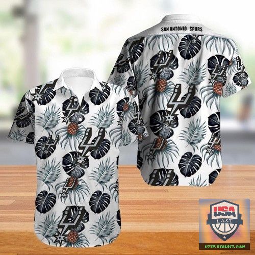 San Antonio Spurs Tropical Hawaiian Shirt