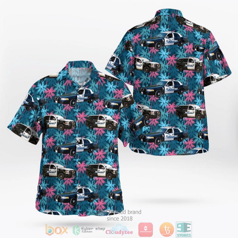 San Diego California AMR Ambulance Hawaiian Shirt