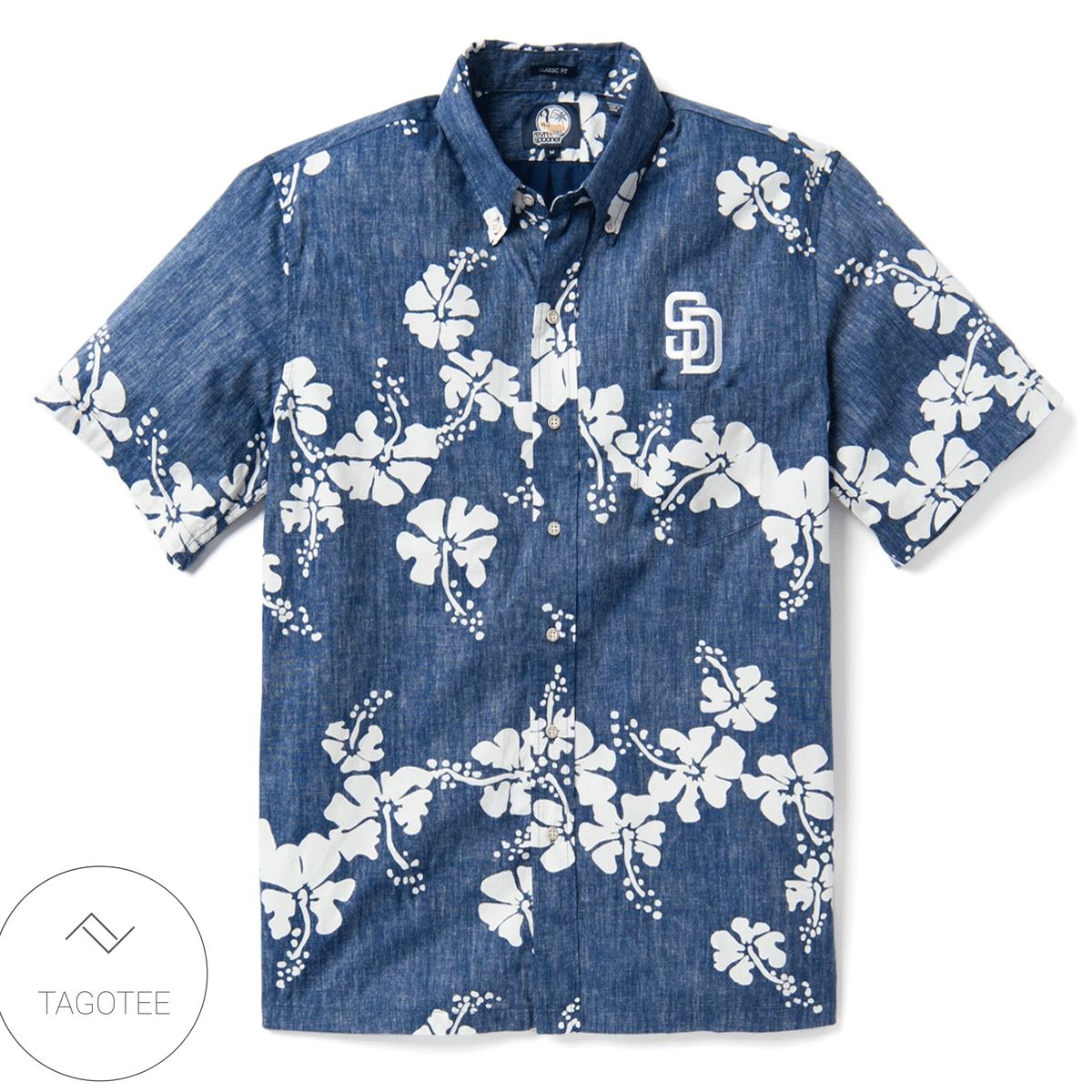 San Diego Padres Authentic Hawaiian Shirt 2022 3d