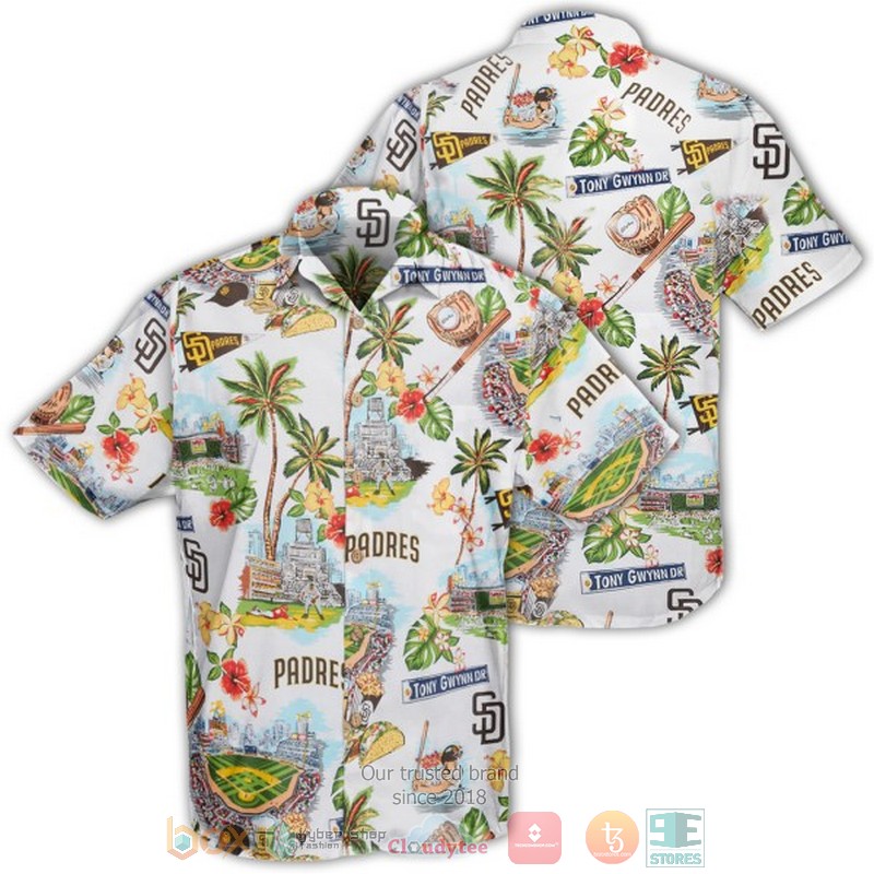 San Diego Padres MLB Hawaiian shirt