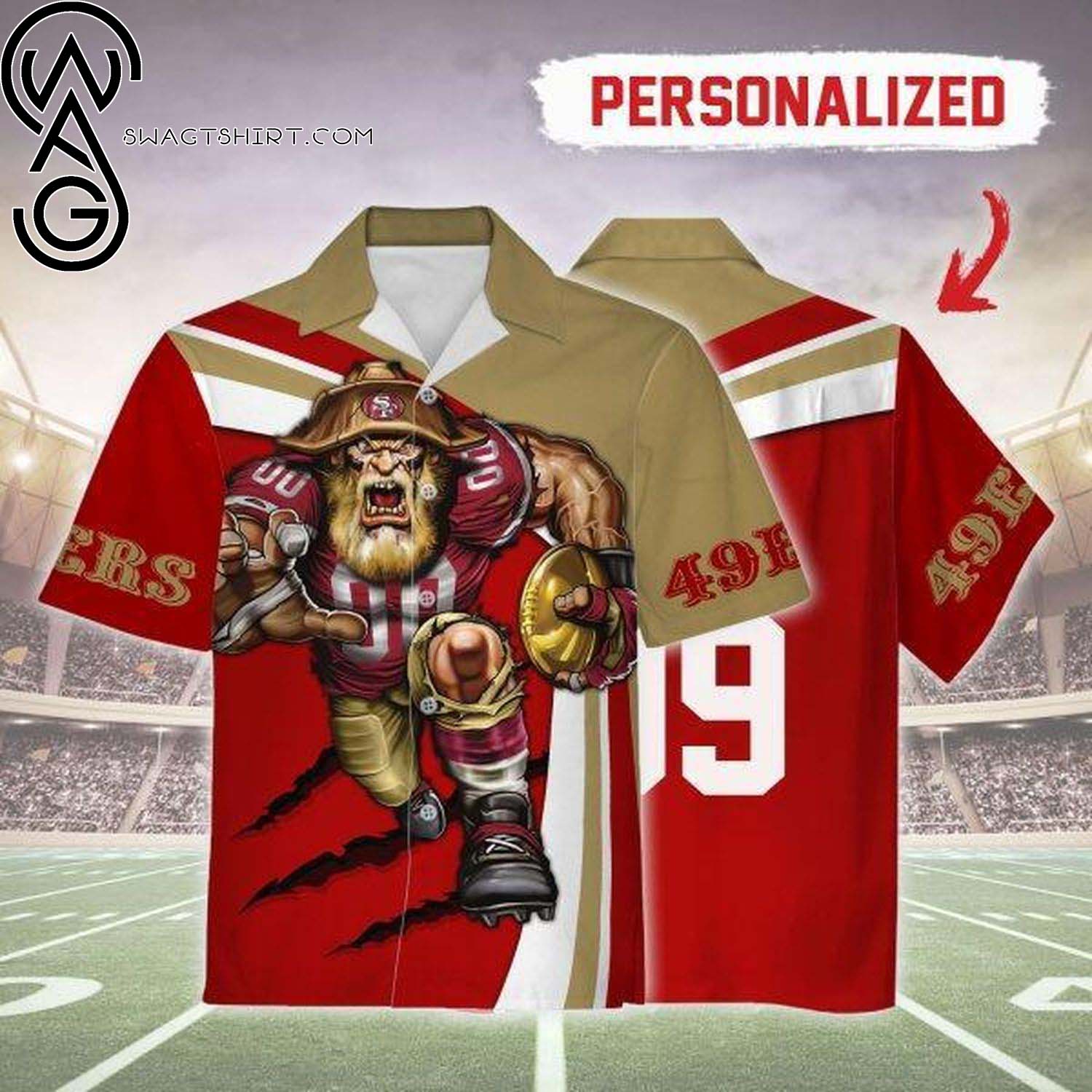 San Francisco 49ers For Fans Summer Aloha Hawaiian Shirt