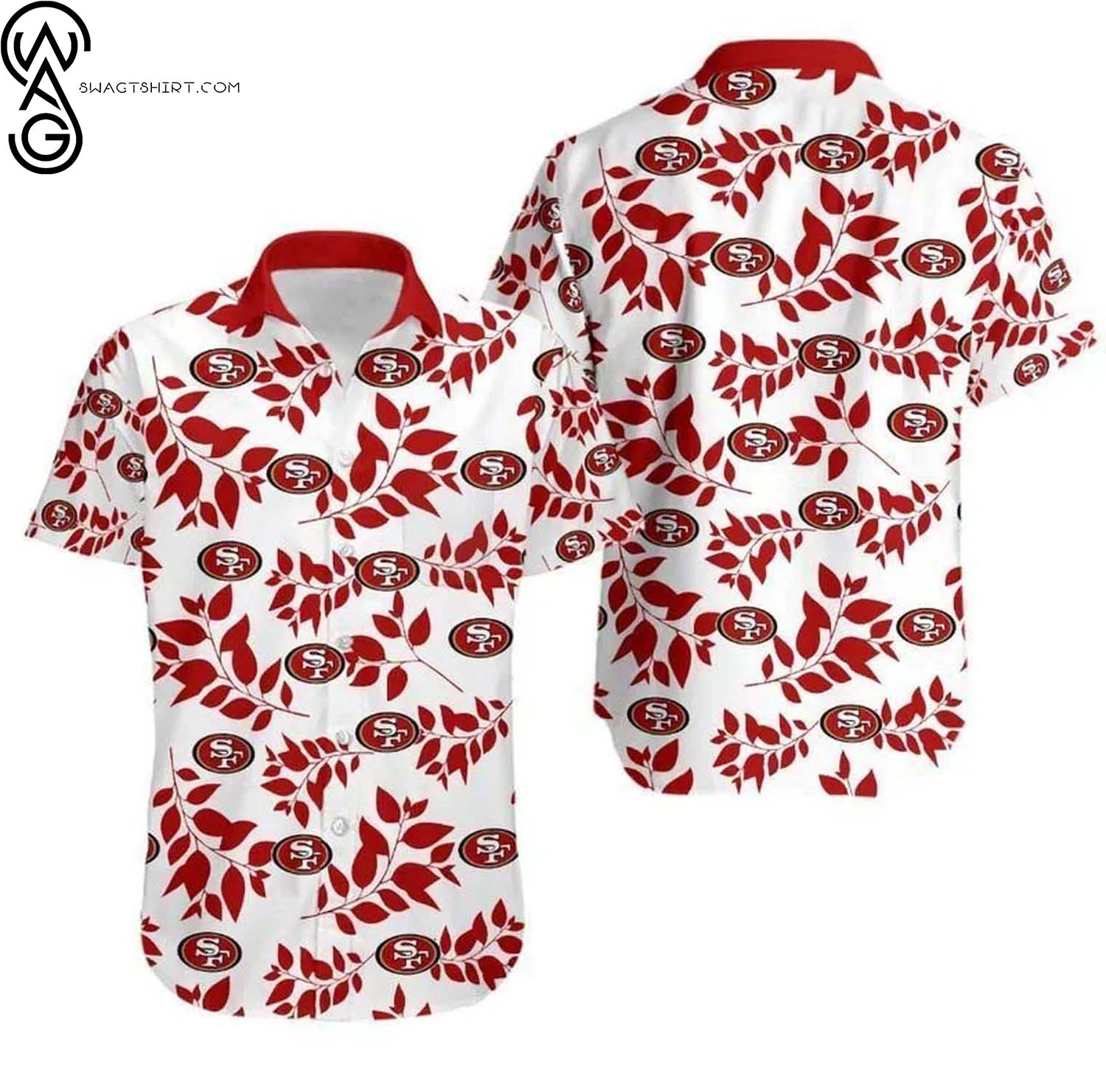 San Francisco 49ers NFL Floral Summer Aloha Hawaiian Shirt