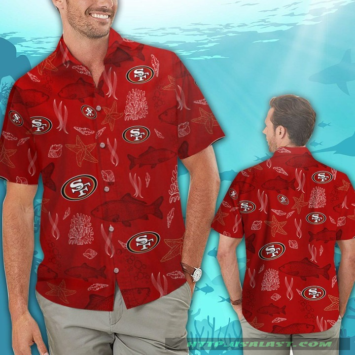 San Francisco 49ers Parrots Hawaiian Shirt