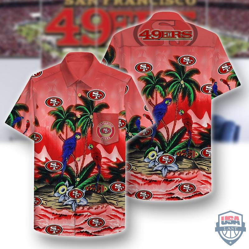 San Francisco 49ers Ocean Fishes Hawaiian Shirt Beach Short