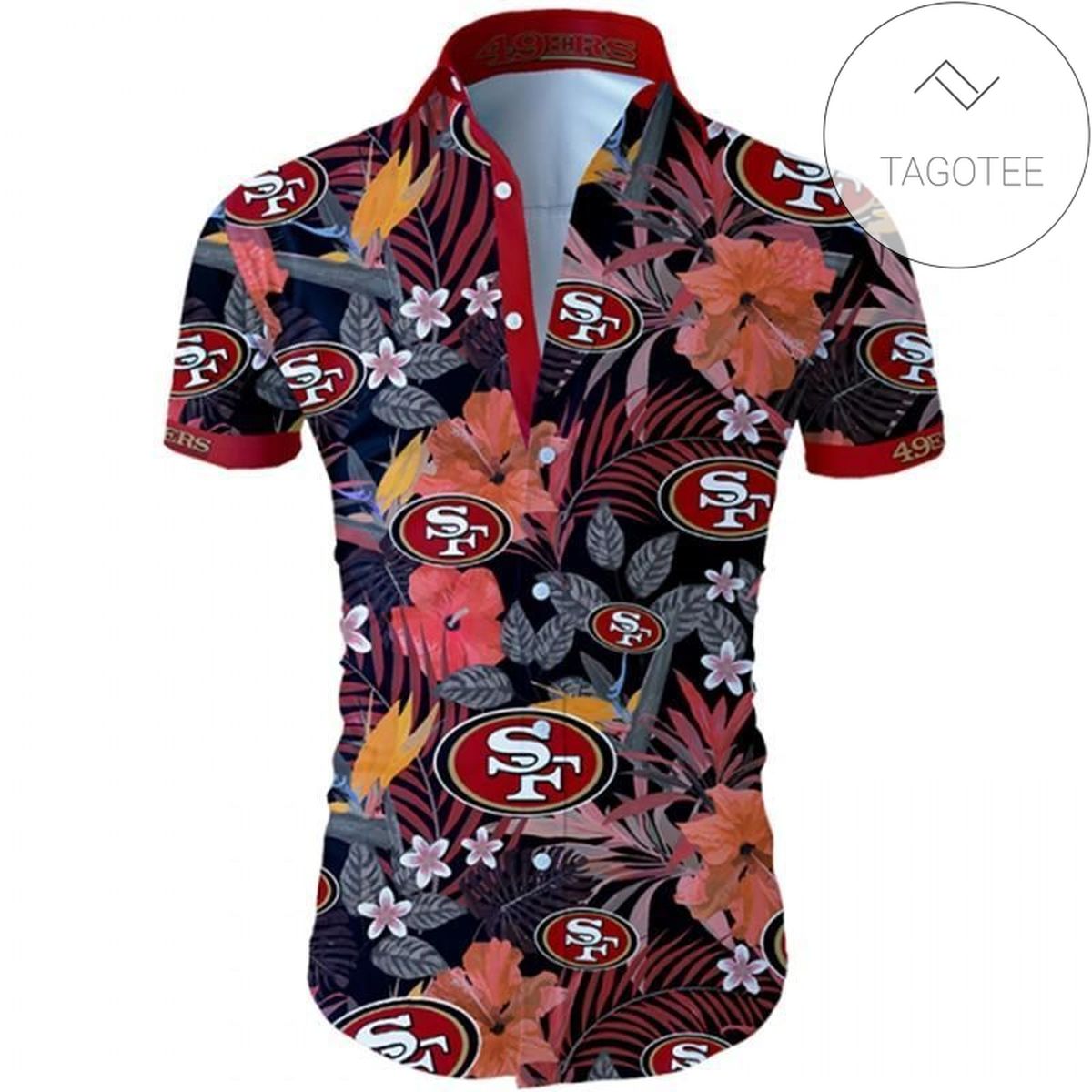 San Francisco 49ers Nfl Tommy Bahama Authentic Hawaiian Shirt 2022 Summer Button Up Shirt For Men Hawaiian Summer Trends Shirt 2020