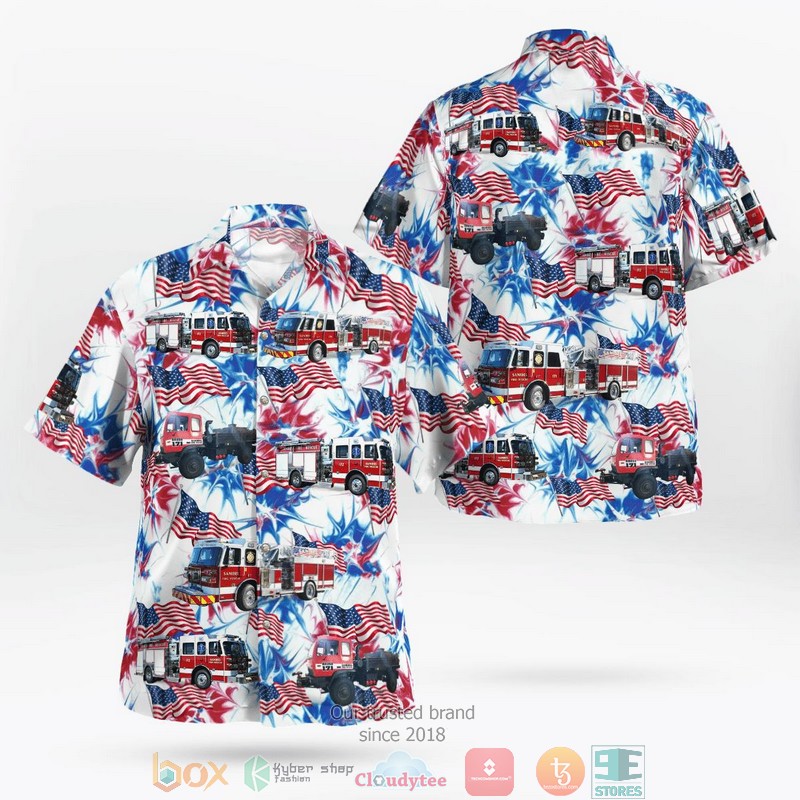 Sanibel Florida Sanibel Fire Rescue District Hawaiian shirt