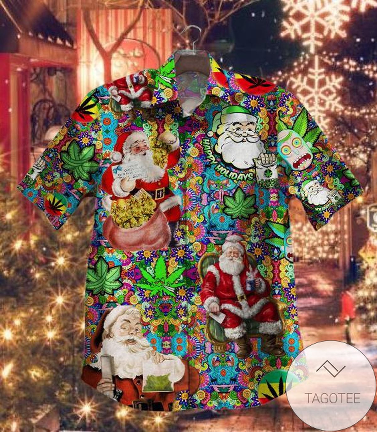 Santa Claus Super Man 2022 Authentic Hawaiian Shirts