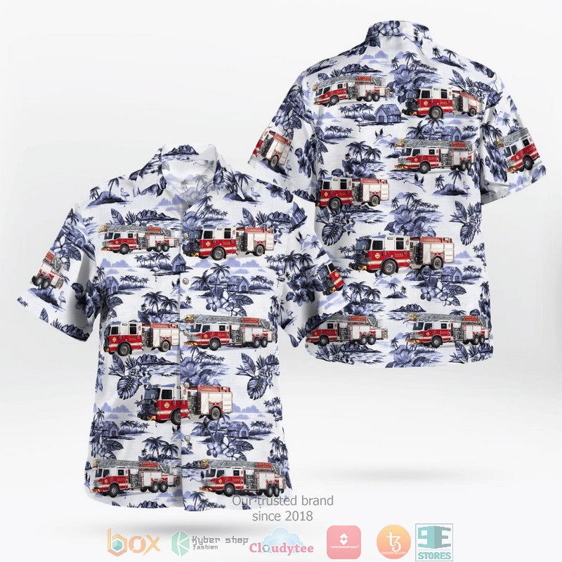 Santa Fe Fire Department Hawaiian Shirt