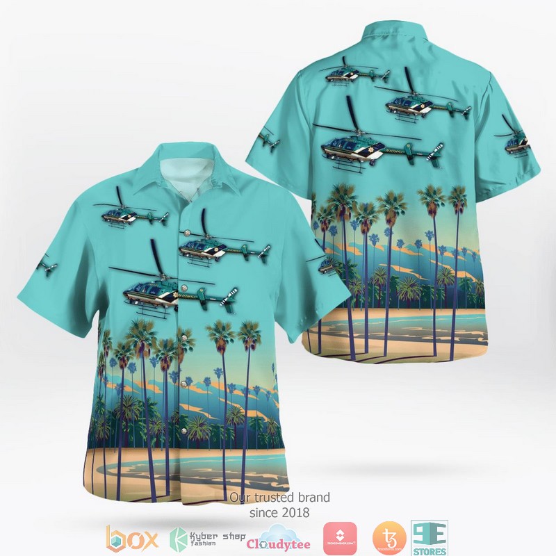 Santa Rosa California Sonoma County Sheriff’s Office Ford Interceptor Utility Hawaiian Shirt