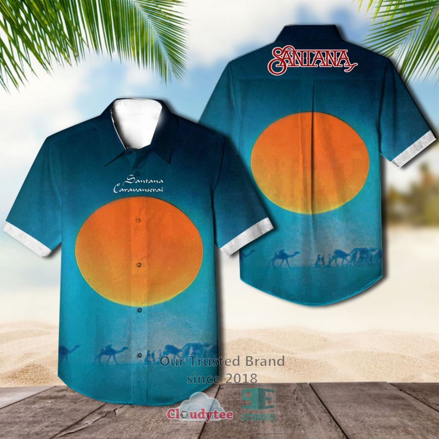 Santana Band Amigos Album Hawaiian Shirt